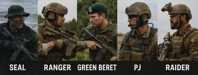 Choosing Your Path: SEAL vs. Ranger vs. Green Beret vs. PJ vs. Raider