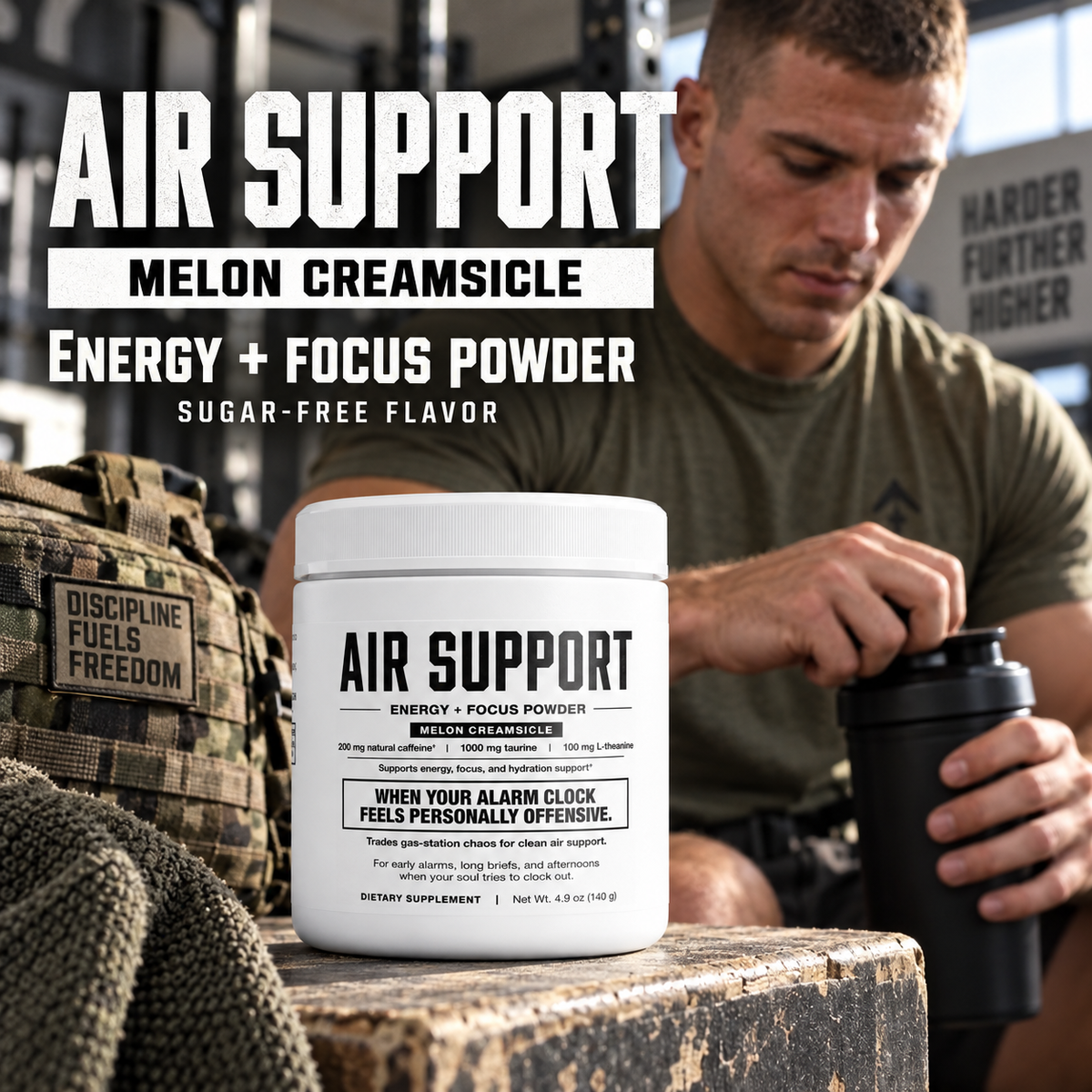 Air Support Energy Powder (Melon Creamsicle)