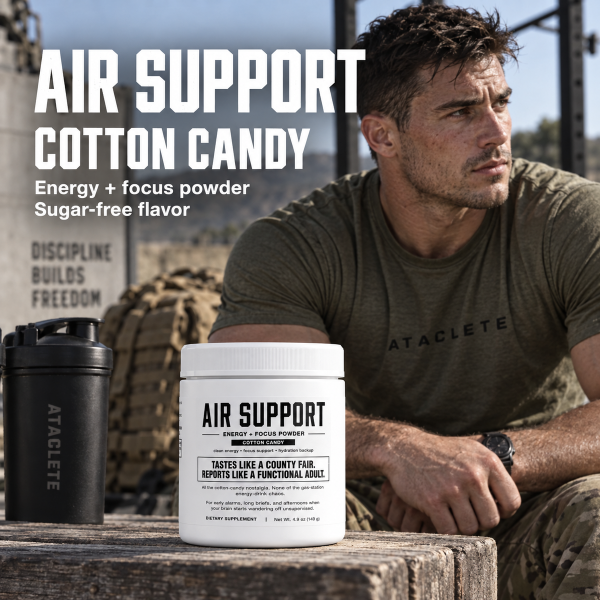 Air Support Energy Powder (Cotton Candy)