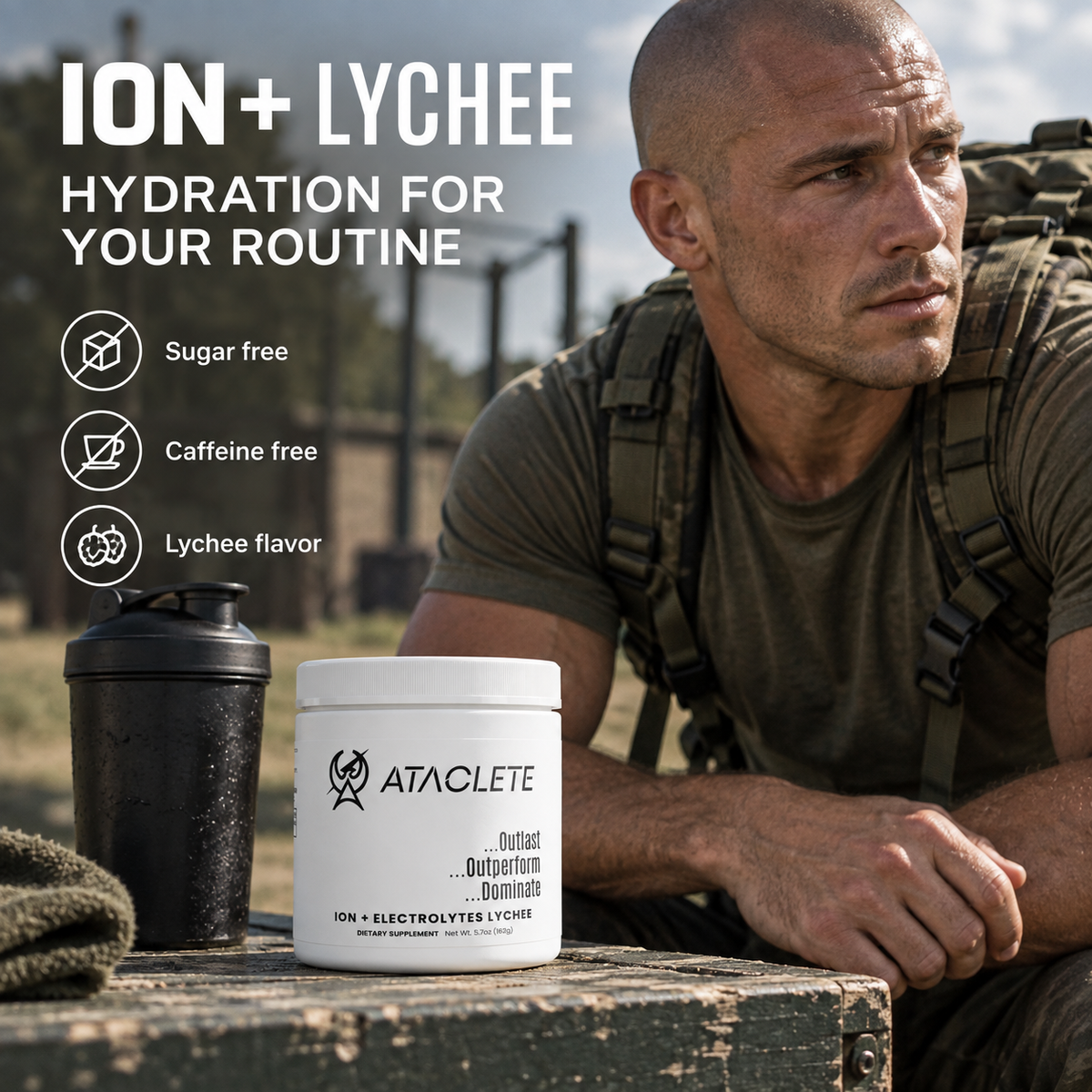 ATACLETE ION+ Hydration Supplement (Lychee)
