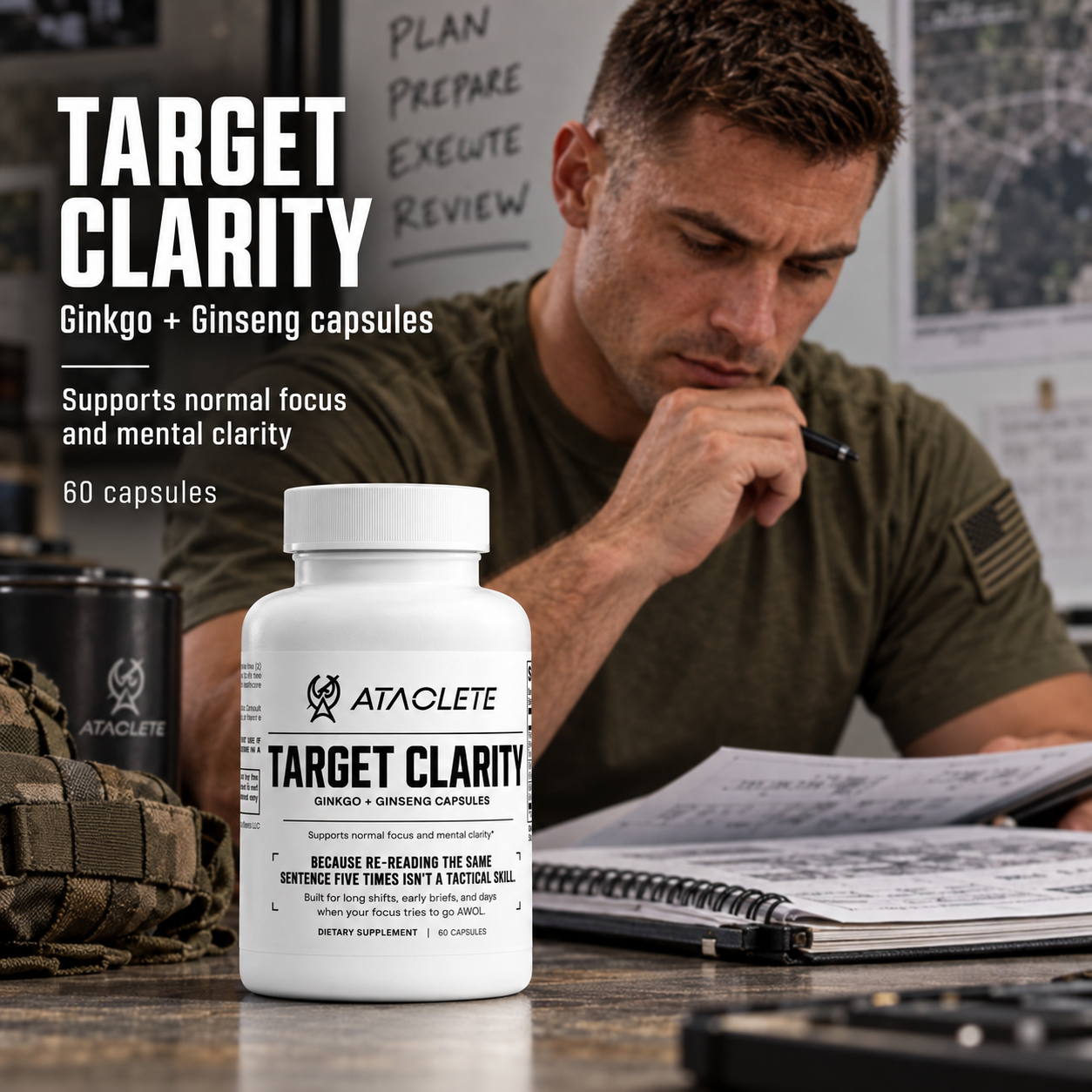 Target Clarity - Ginkgo Biloba + Ginseng