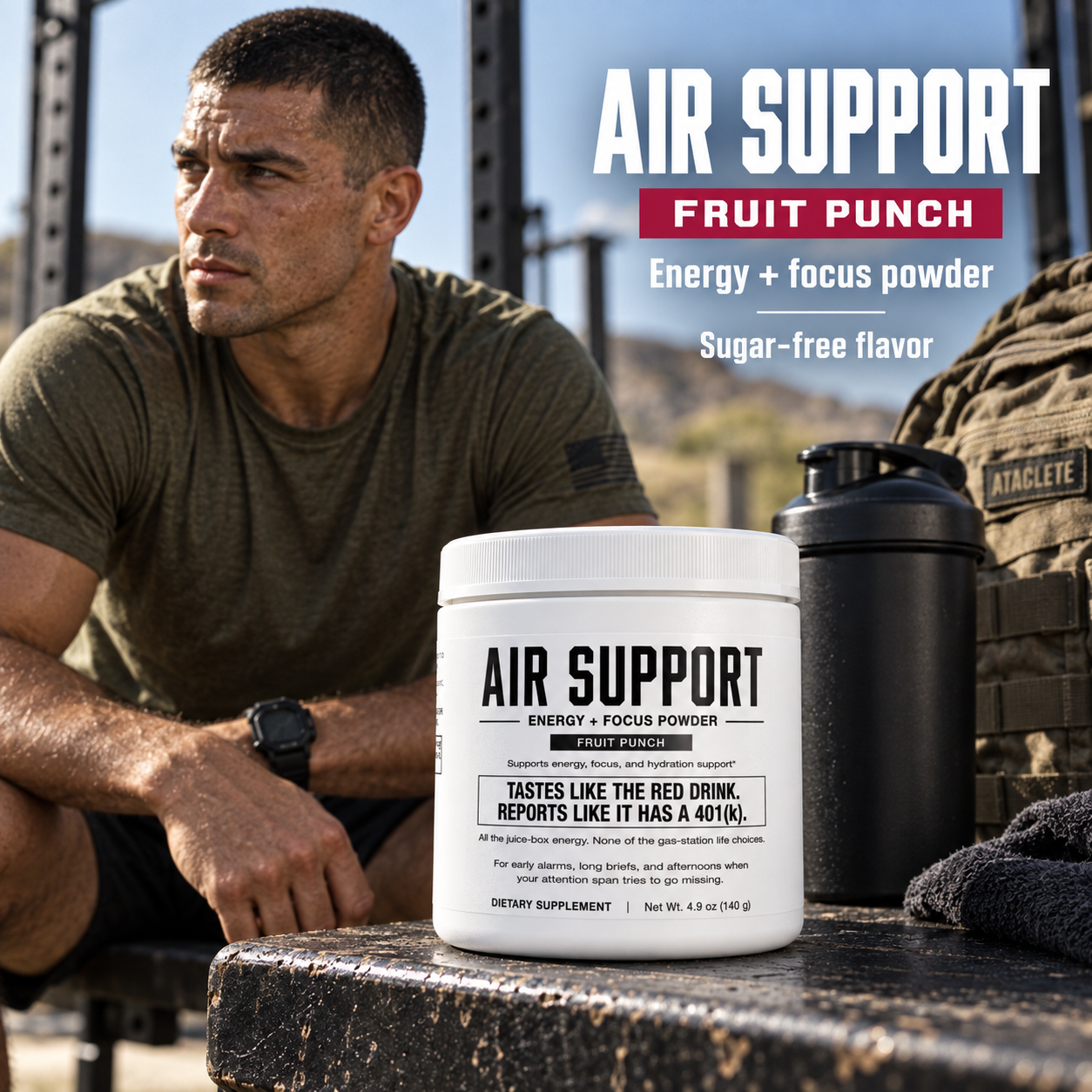 Air Support Energy Powder (Fruit Punch)