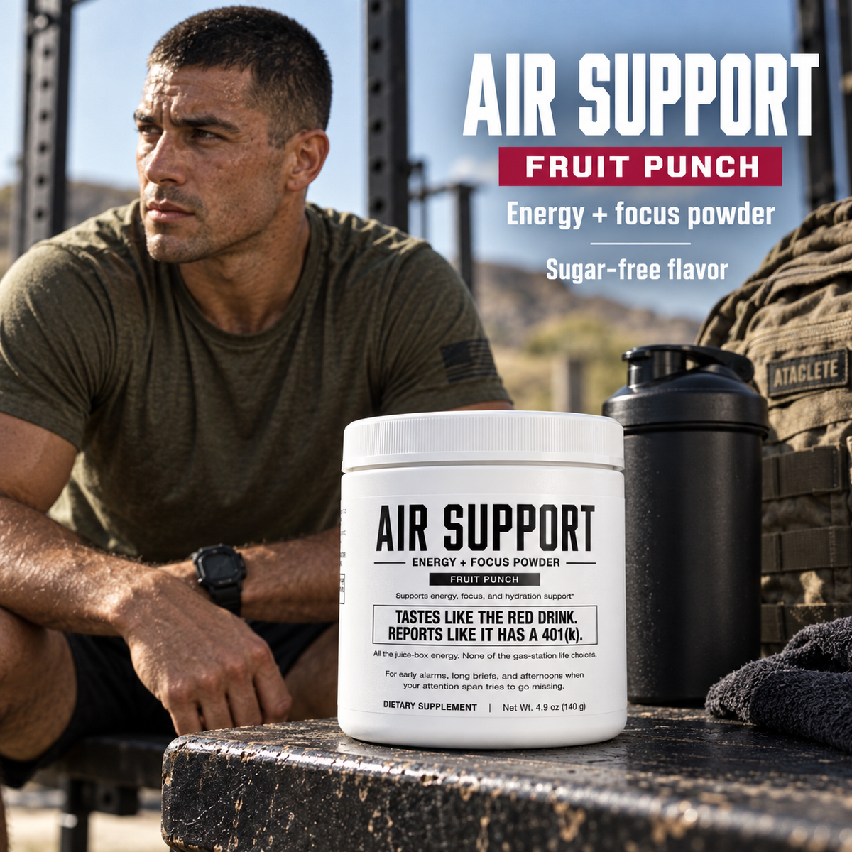 Air Support Energy Powder (Fruit Punch)