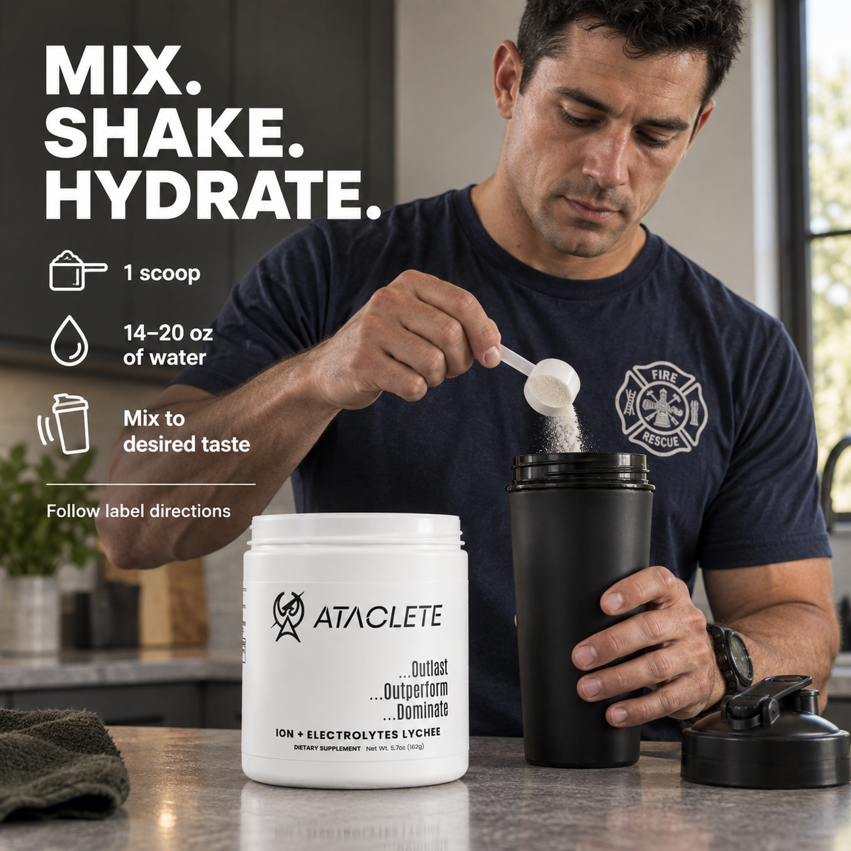 ATACLETE ION+ Hydration Supplement (Lychee)