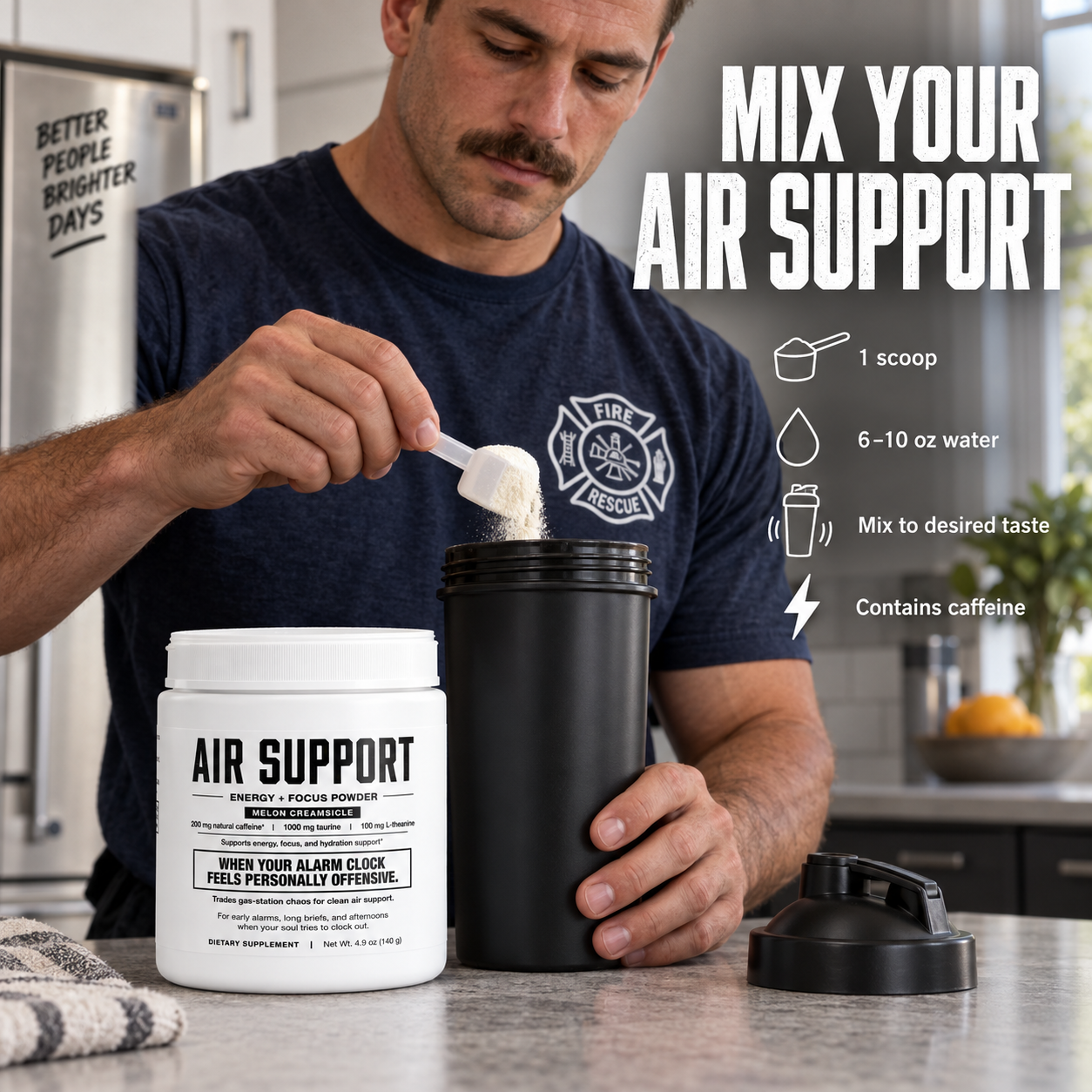 Air Support Energy Powder (Melon Creamsicle)