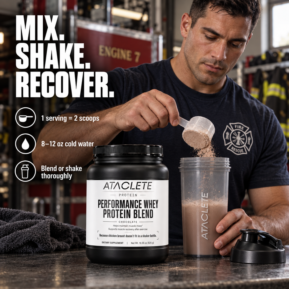 Performance Whey Protein Blend (Chocolate)