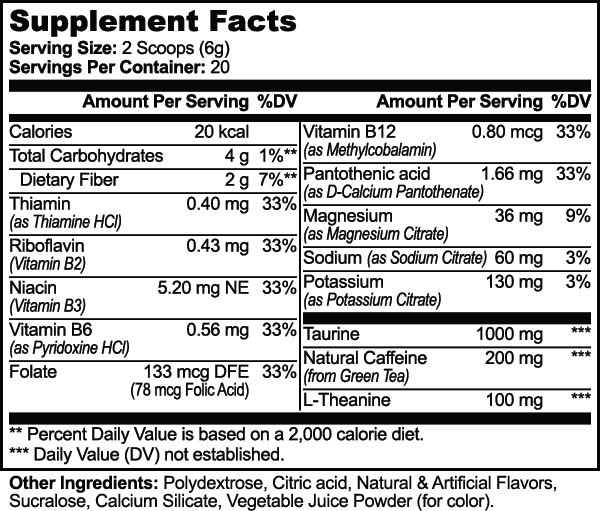 Air Support Energy Powder (Yuzu Flavor)