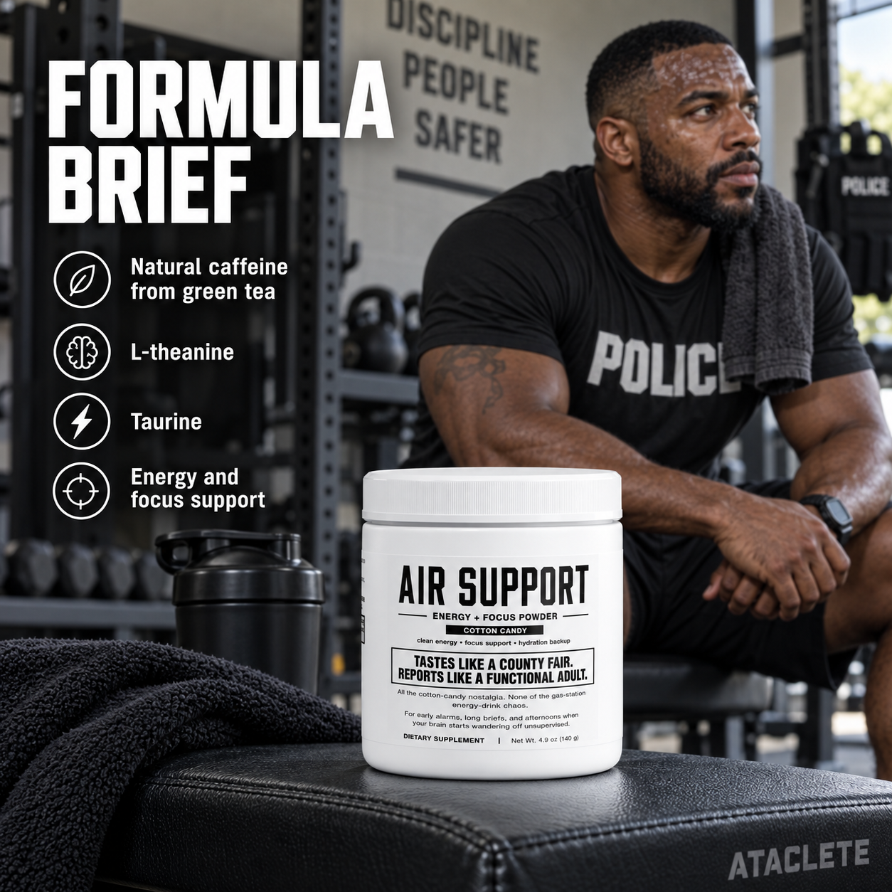 Air Support Energy Powder (Cotton Candy)
