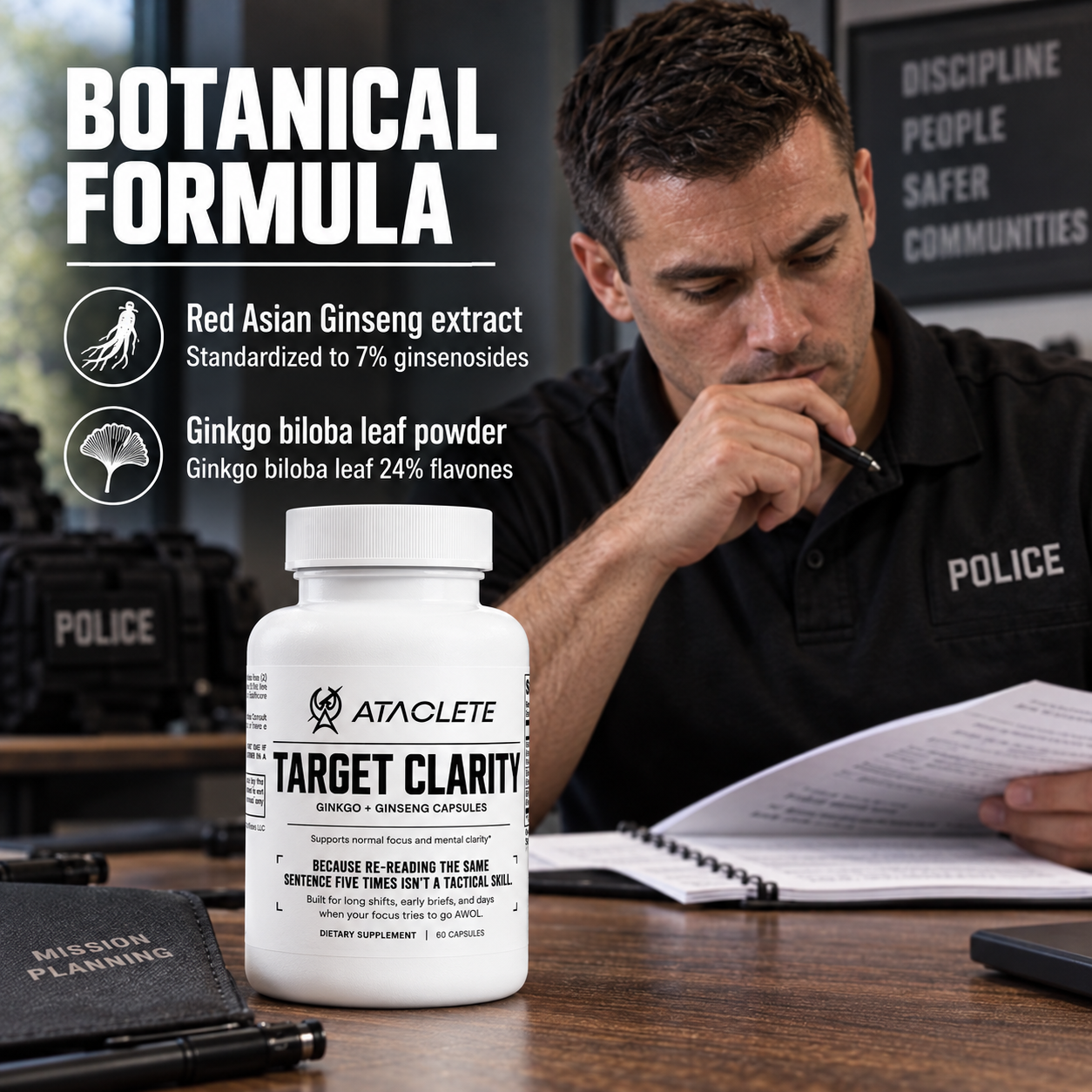 Target Clarity - Ginkgo Biloba + Ginseng