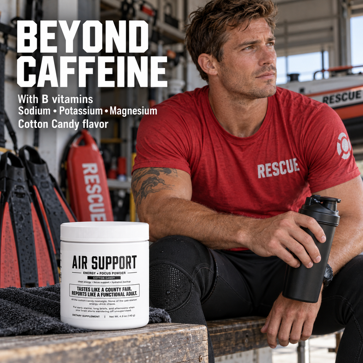 Air Support Energy Powder (Cotton Candy)