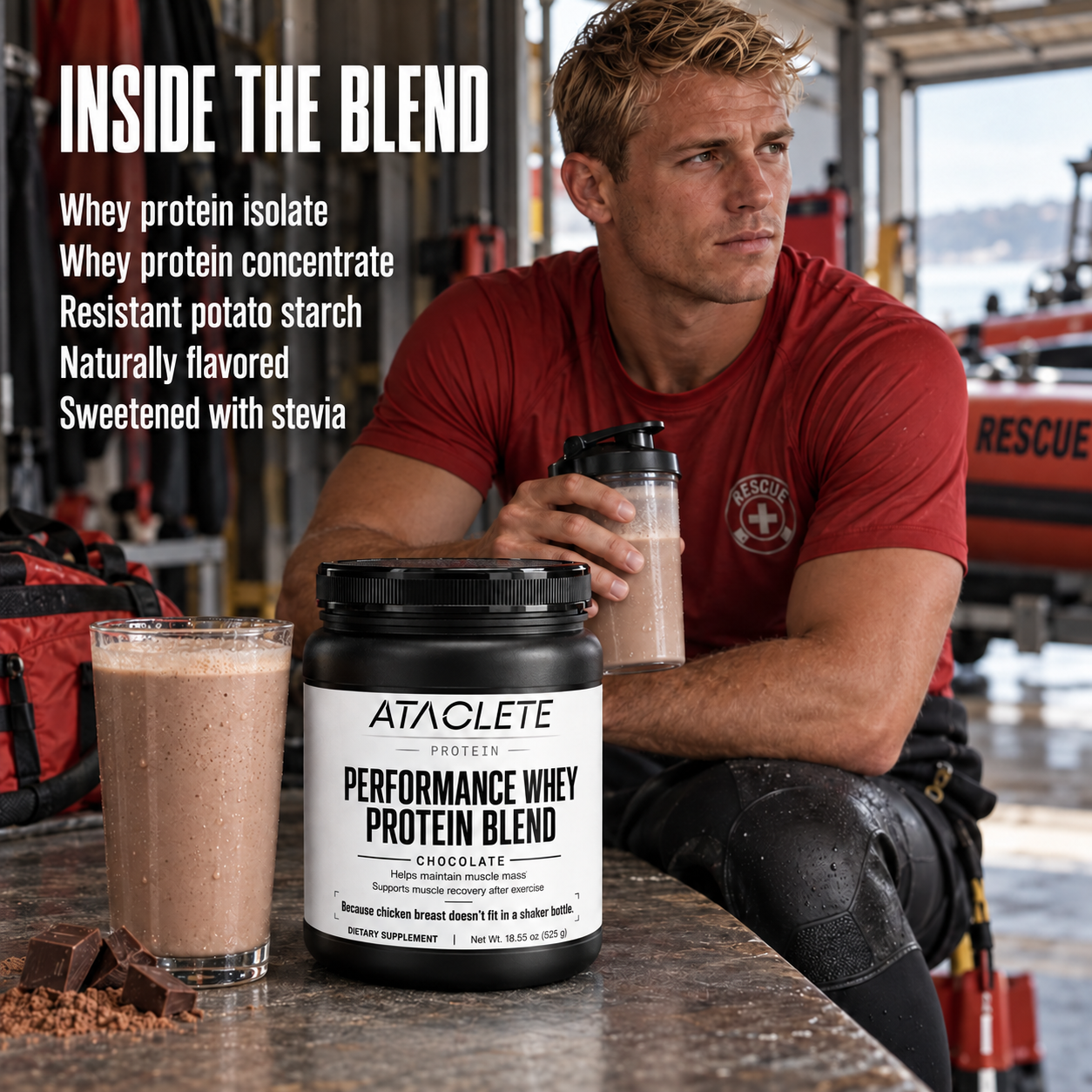 Performance Whey Protein Blend (Chocolate)