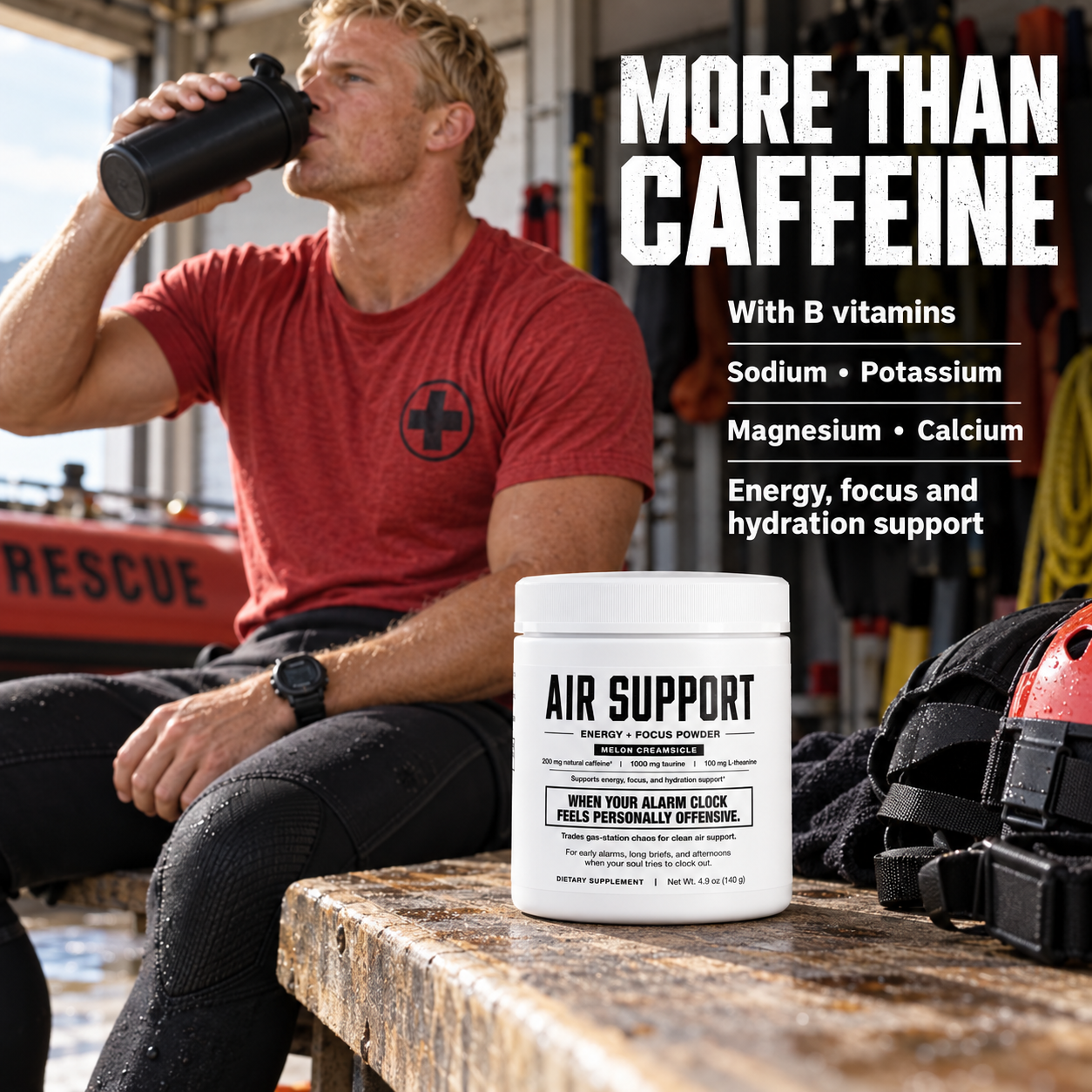 Air Support Energy Powder (Melon Creamsicle)