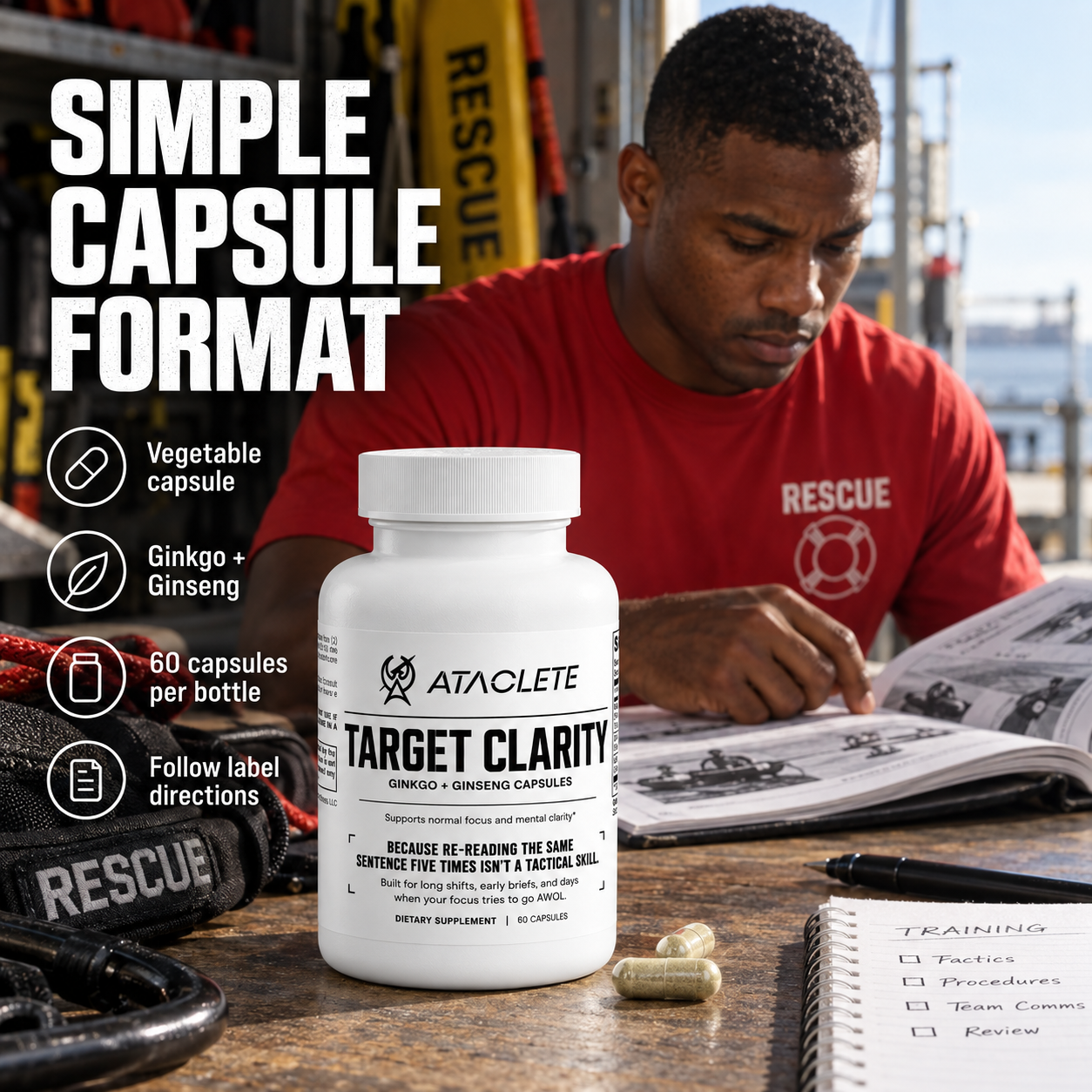 Target Clarity - Ginkgo Biloba + Ginseng