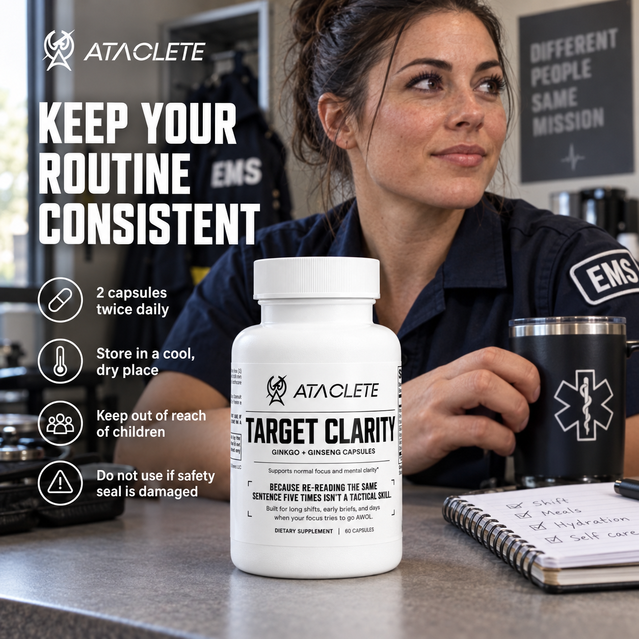 Target Clarity - Ginkgo Biloba + Ginseng