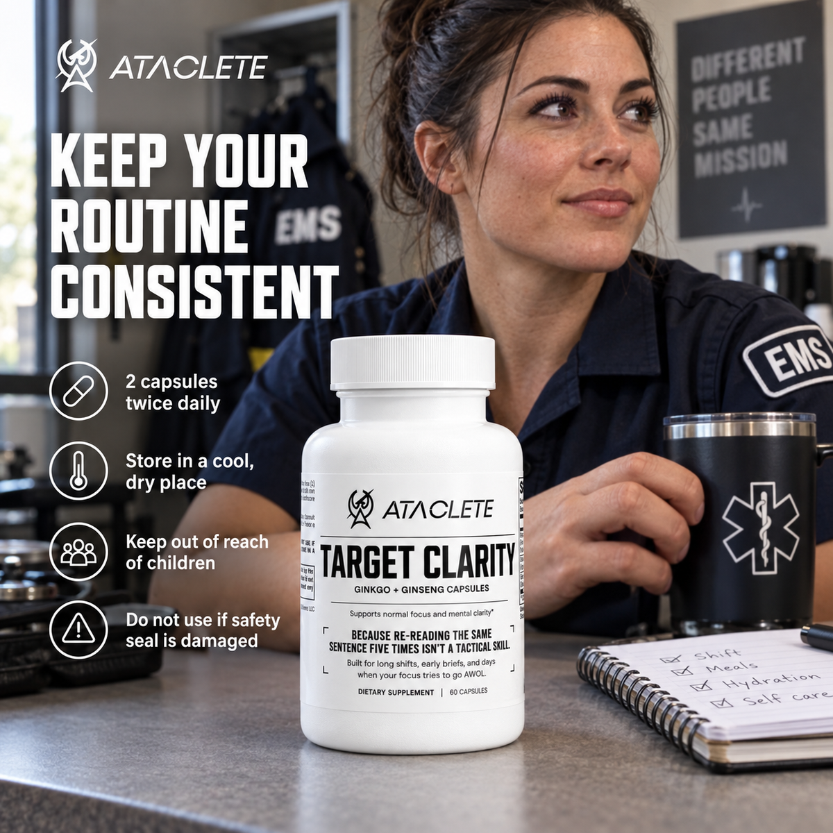 Target Clarity - Ginkgo Biloba + Ginseng