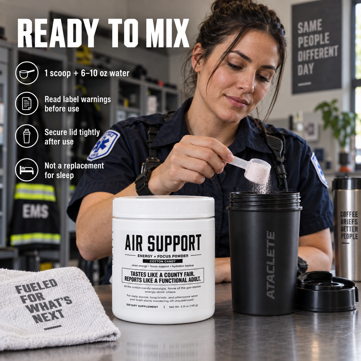 Air Support Energy Powder (Cotton Candy)
