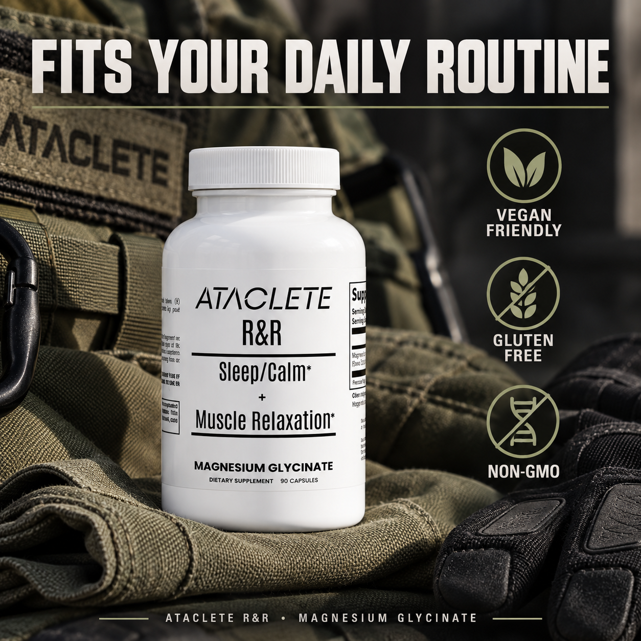 ATACLETE Rest & Recovery - Magnesium Glycinate
