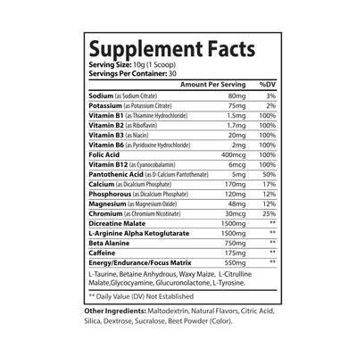 Black Flag Pre-workout (Watermelon)
