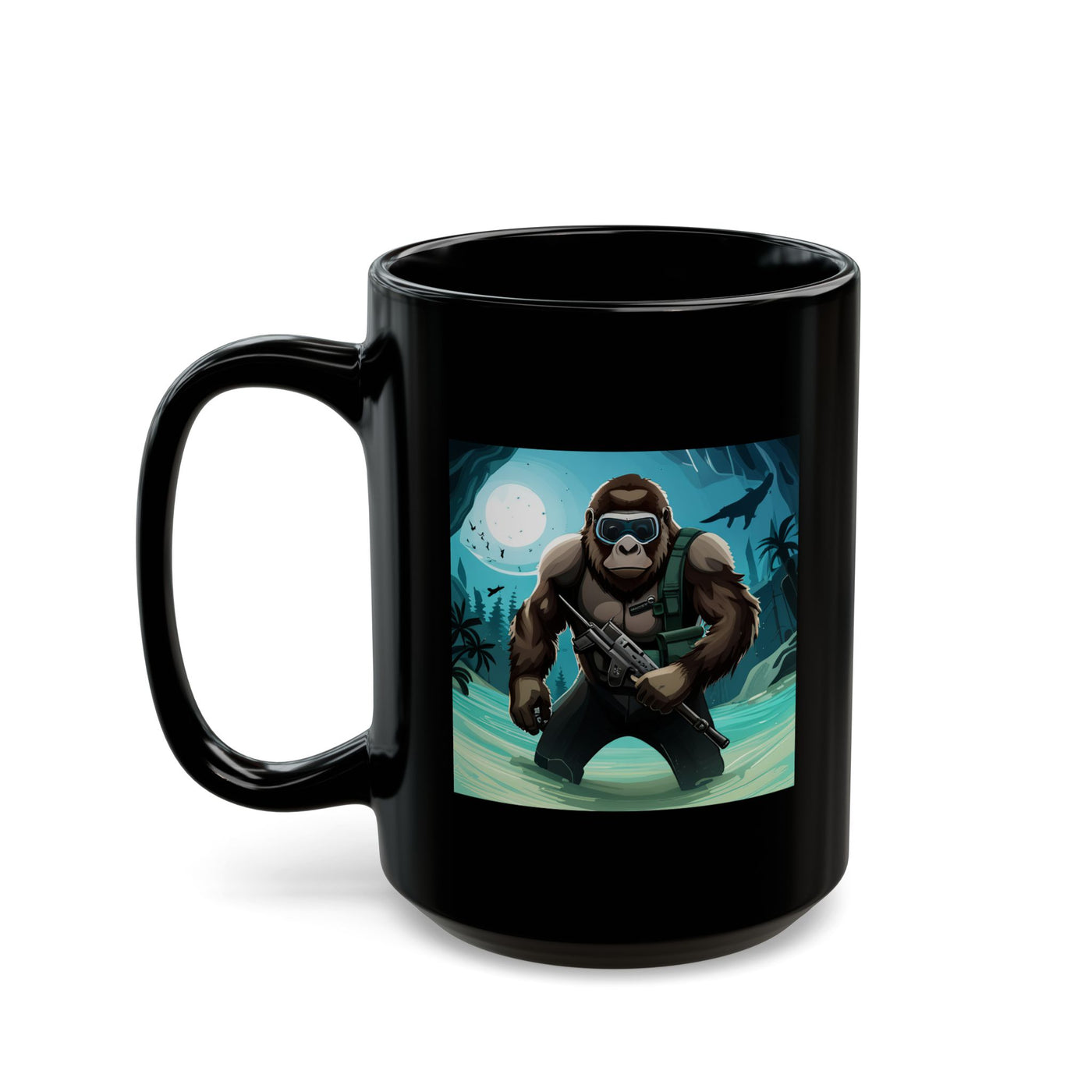 Harambe Black Mug (11oz, 15oz)