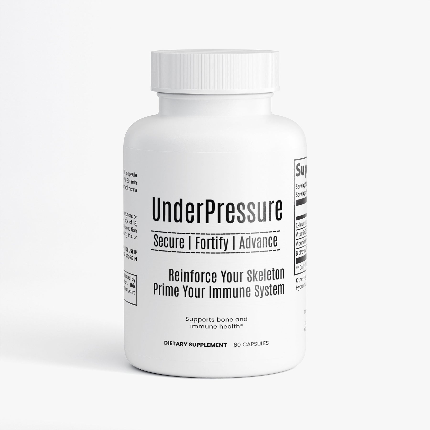ATACLETE UnderPressure Bone and Immune Support bottle