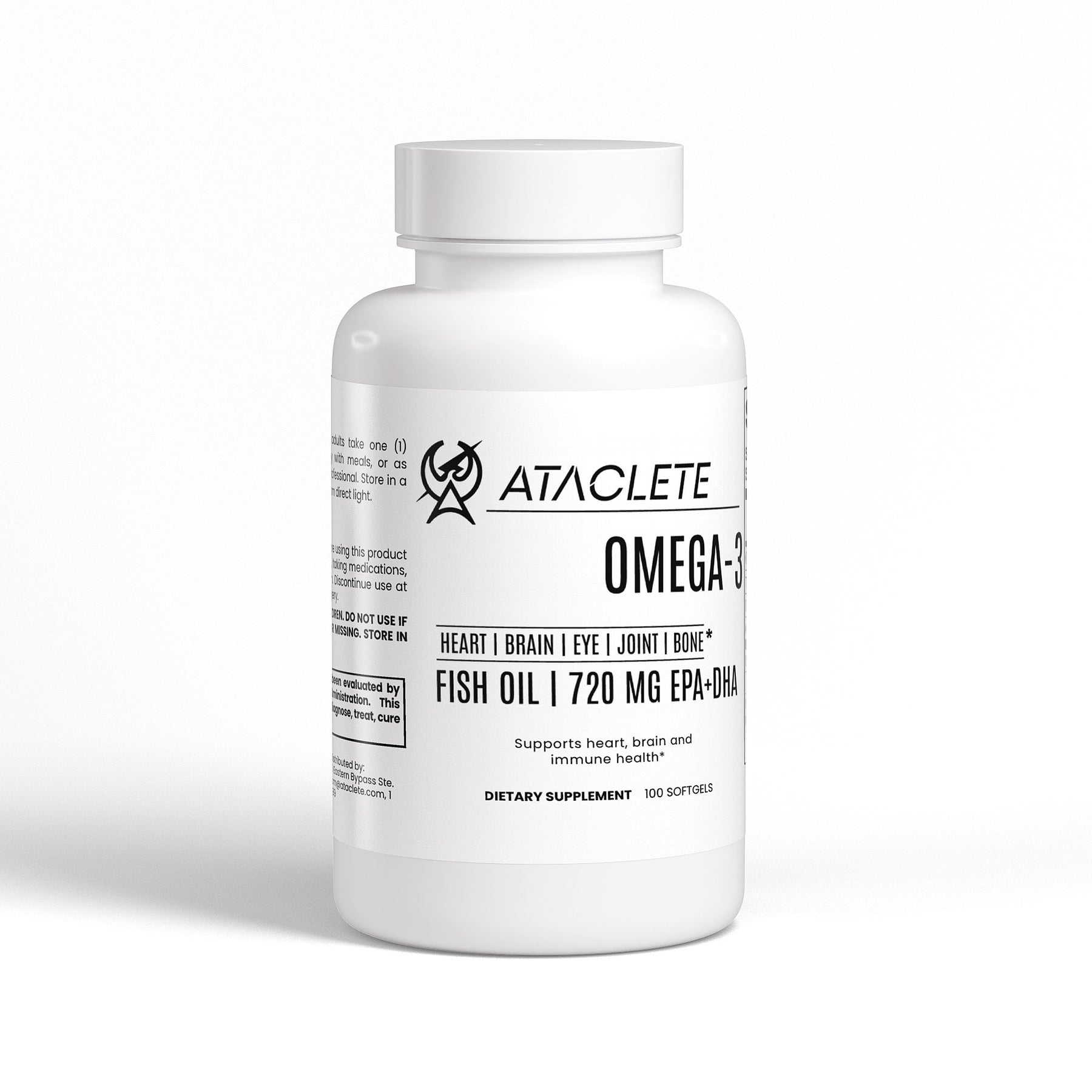 ATACLETE Omega-3 Fish Oil Supplement