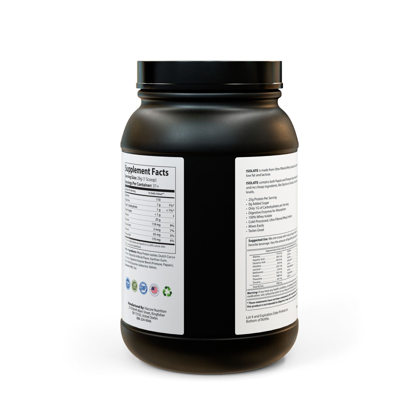 ATACLETE - Cold-Pressed Whey Isolate Protein