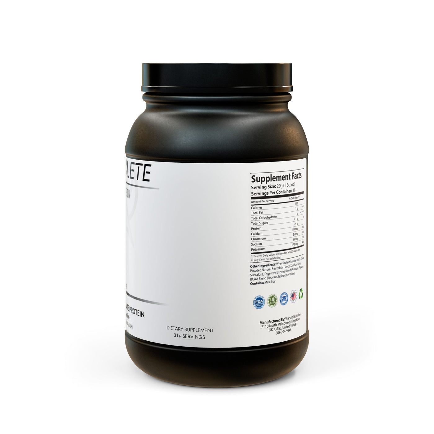 ATACLETE - Cold-Pressed Whey Isolate Protein