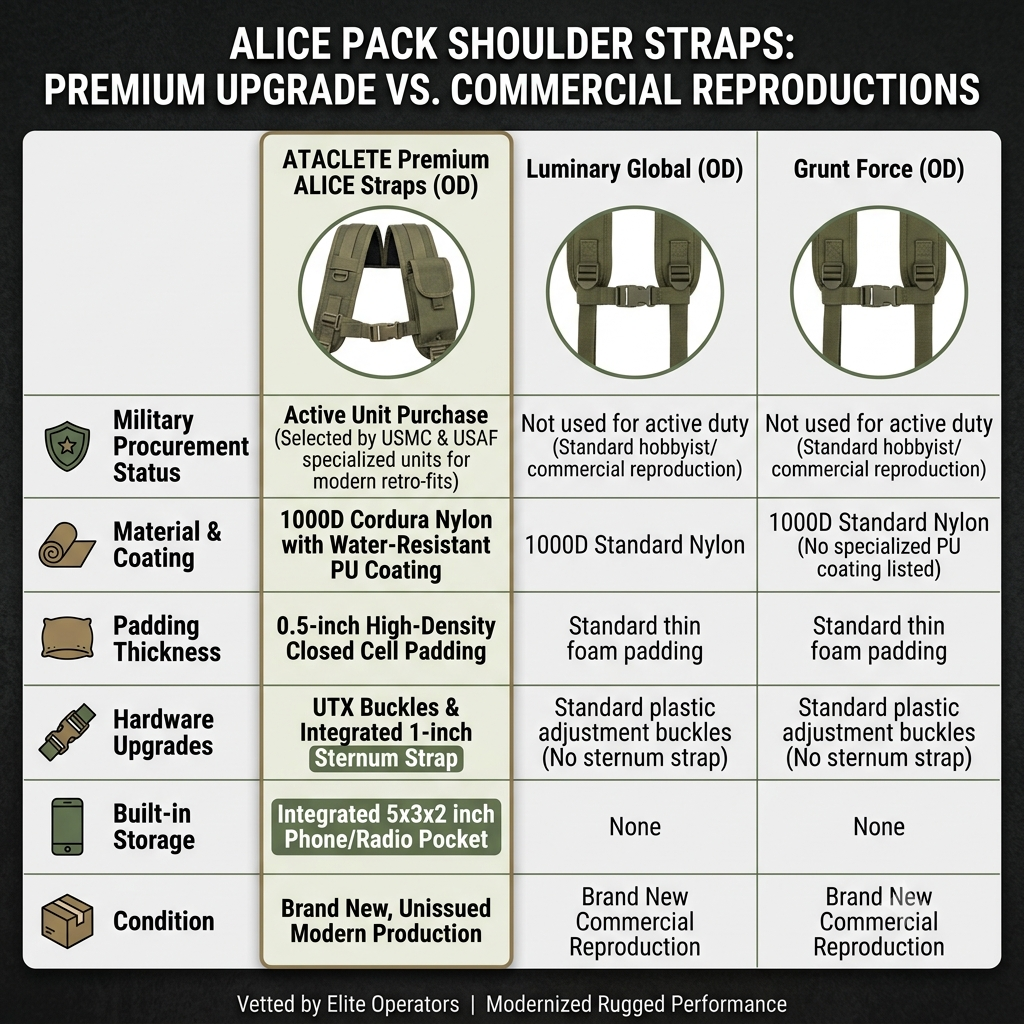GI OD ALICE Pack Shoulder Strap Set – ATACLETE
