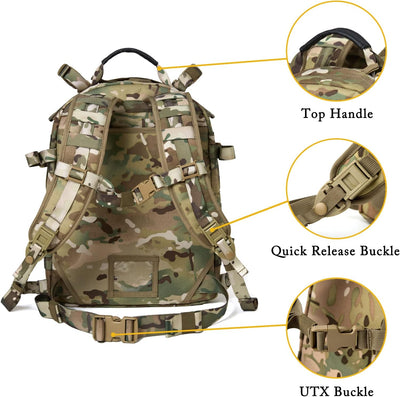 Mil-Spec MOLLE DAY PACK - OCP