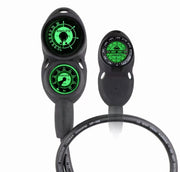 3-Console Imperial Gauge (Depth, Pressure, Compass)