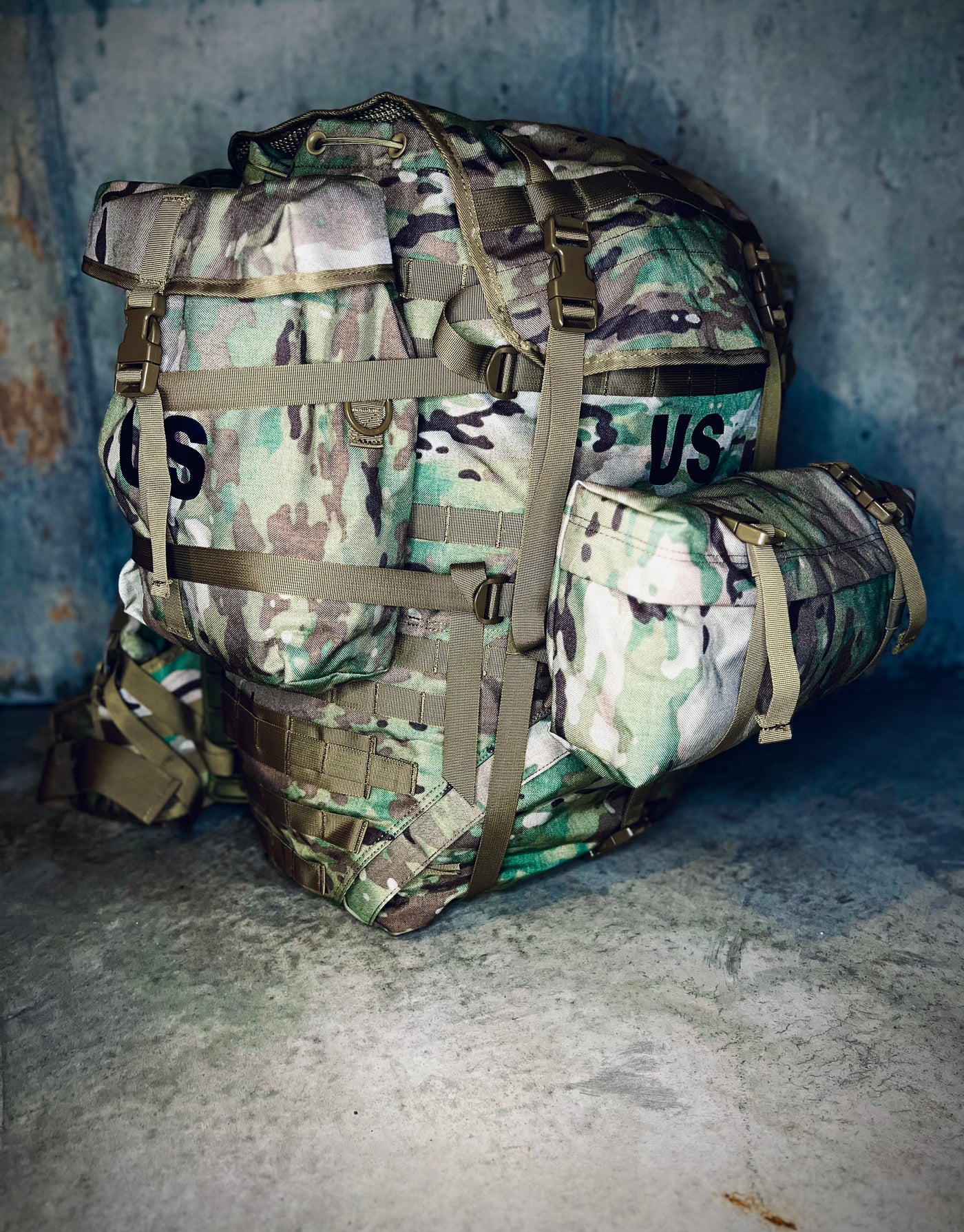 US Army MOLLE II Large Pack - Rucksack with Frame - OCP – ATACLETE