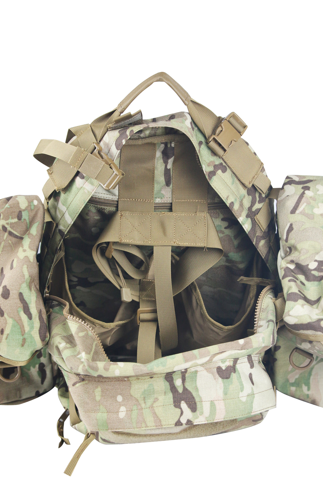 Molle Sustainment Pouch On Alice Pack US MOLLE II Rucksack With