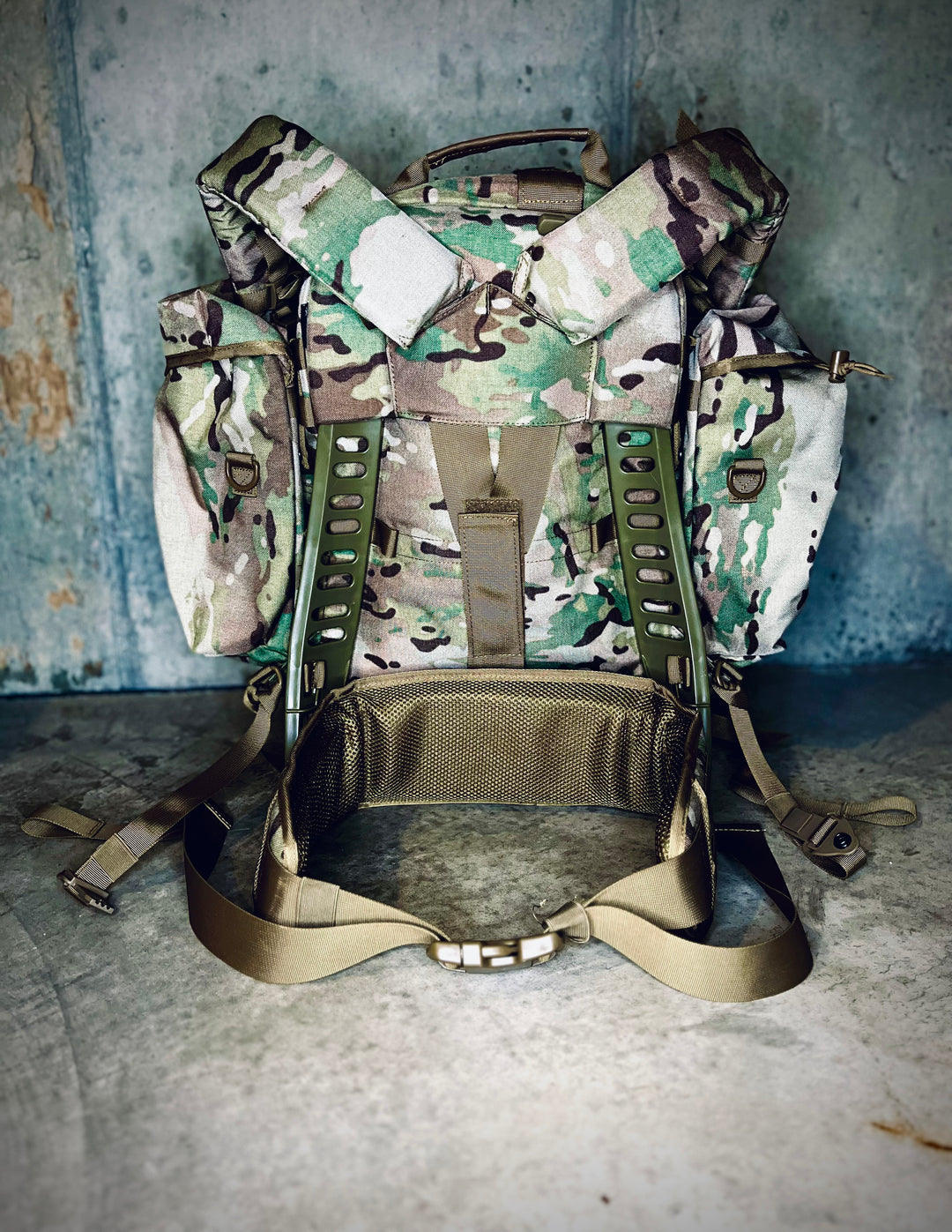 US Army MOLLE II Medium Pack Rucksack with Frame OCP – ATACLETE