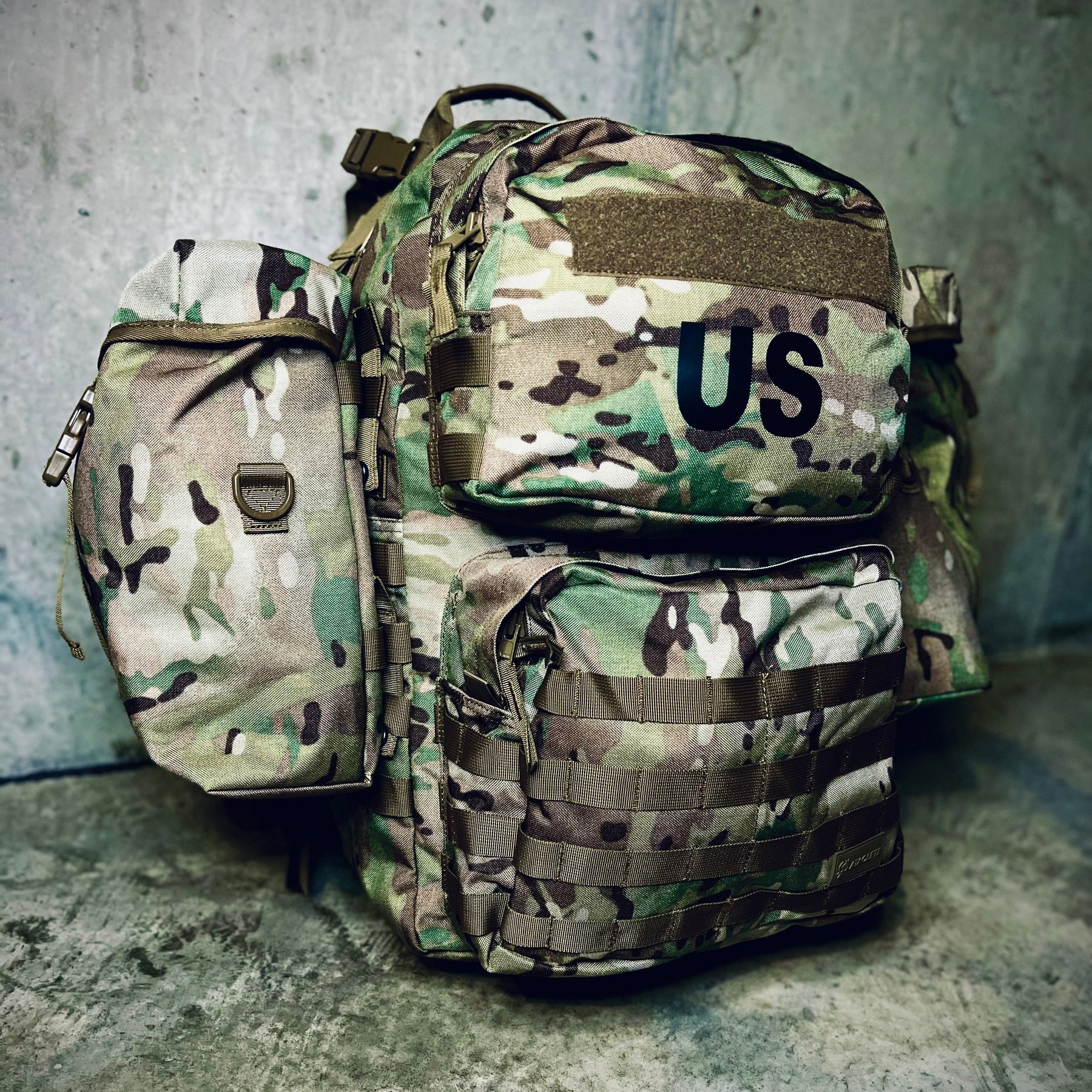 US Army MOLLE II Medium Pack - Rucksack with Frame - OCP – ATACLETE
