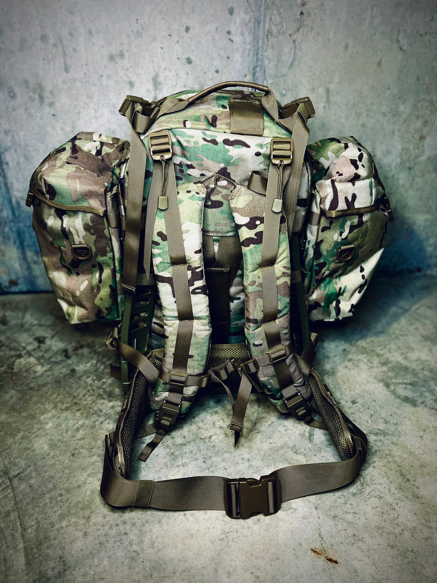 US Army MOLLE II Medium Pack - Rucksack with Frame - OCP – ATACLETE