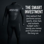 Amphibious 3mm Back Zip Wetsuit