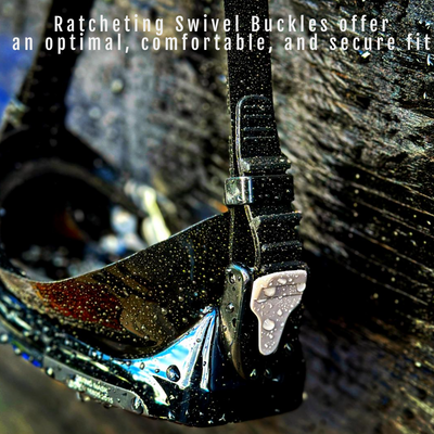 ATACLETE Low-Volume BUDS Twin Lens Dive Mask & Snorkel Combo