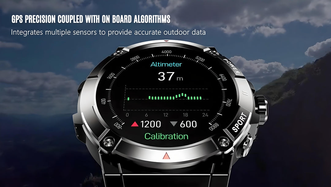 GPS Smartwatch for the Water and Land Athlete ATACLETE