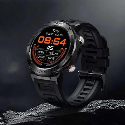 This tough, smartwatch is perfect for anyone who wants to master the waters. With a hyper-durable aluminum titanium alloy frame and cutting-edge biotechnology, this watch is built to withstand just about anything.  Inside, top-of-the-line biometric sensors provide you with all the information you need to train.