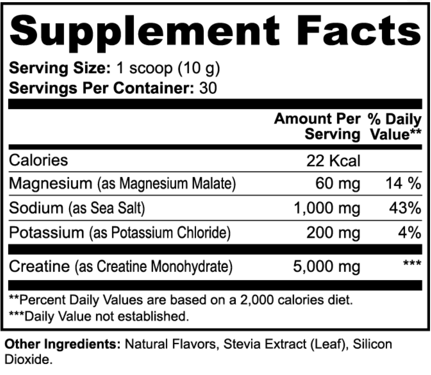 Creatine Hydration Powder