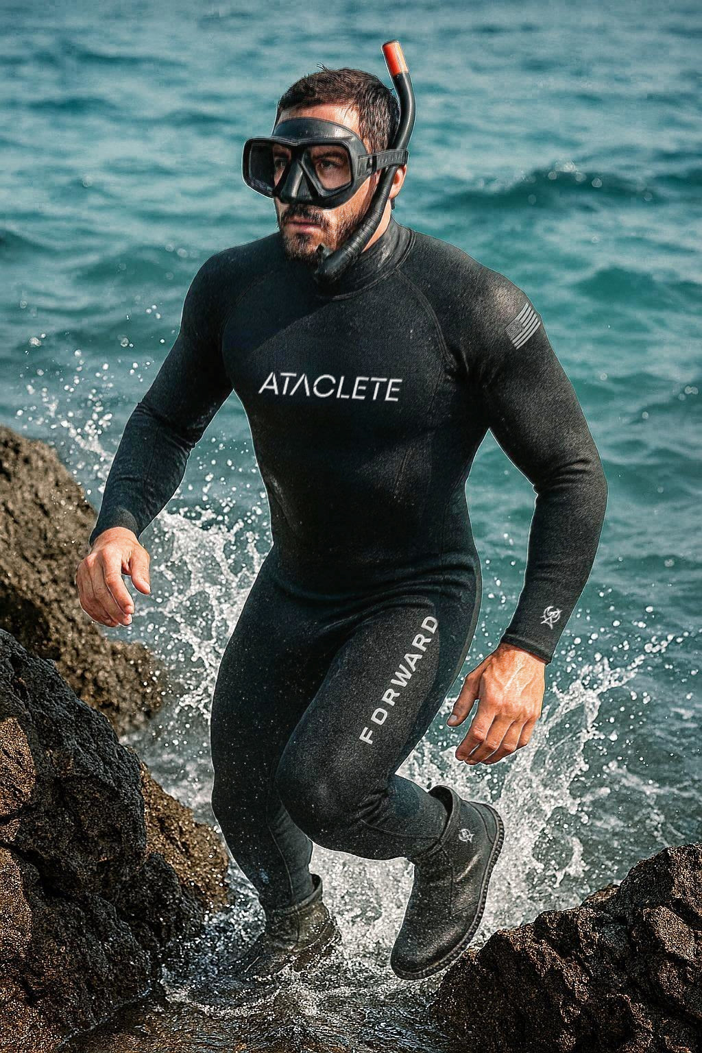 Amphibian 3mm Back Zip Wetsuit – ATACLETE