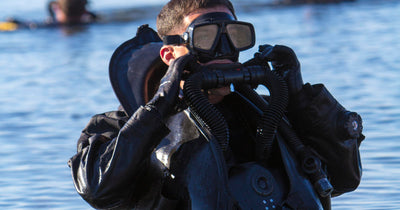 ATACLETE Low-Volume BUDS Twin Lens Dive Mask & Snorkel Combo