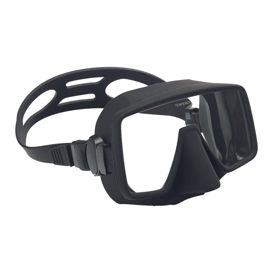 Sea Elite Scuba Mask Frameless Surefit Black
